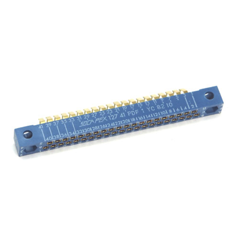 CONNECTEUR HE80 FEMELLE > CI COUDE 41PTS