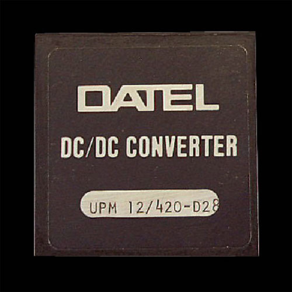 CONVERTISSEUR  28VDC  >>>  12VDC/420MA