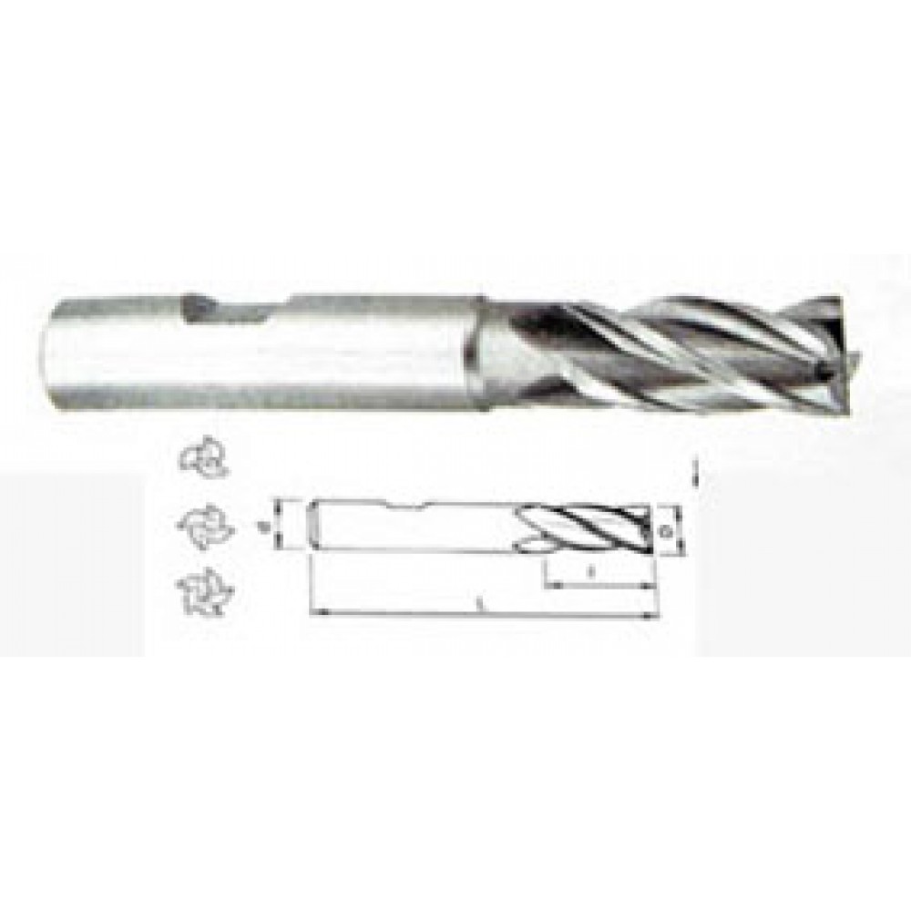 FRAISE 2 TAILLES DIAM 4MM