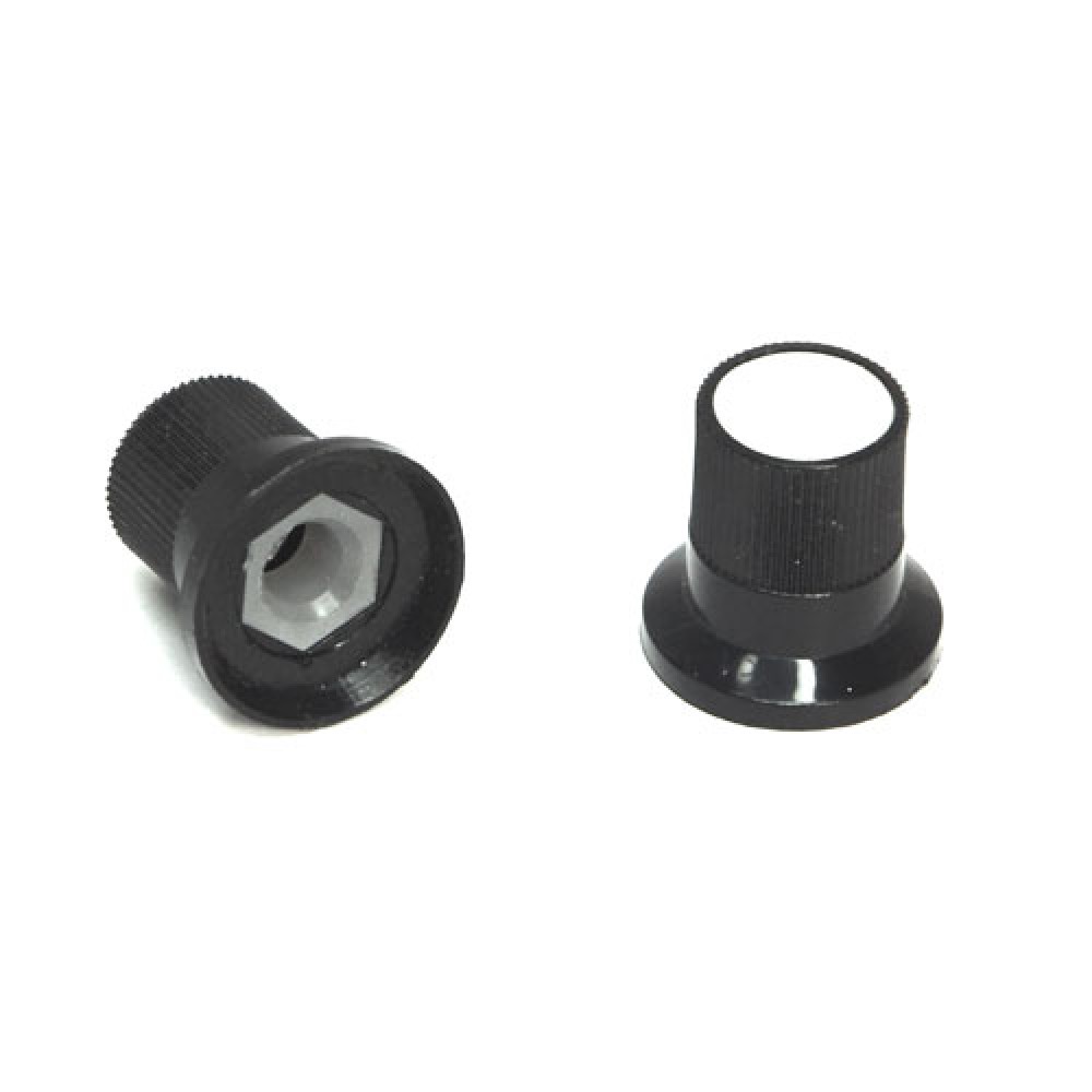 BOUTON >RETRO< AXE 6MM 19X12X19MM LOT 2P