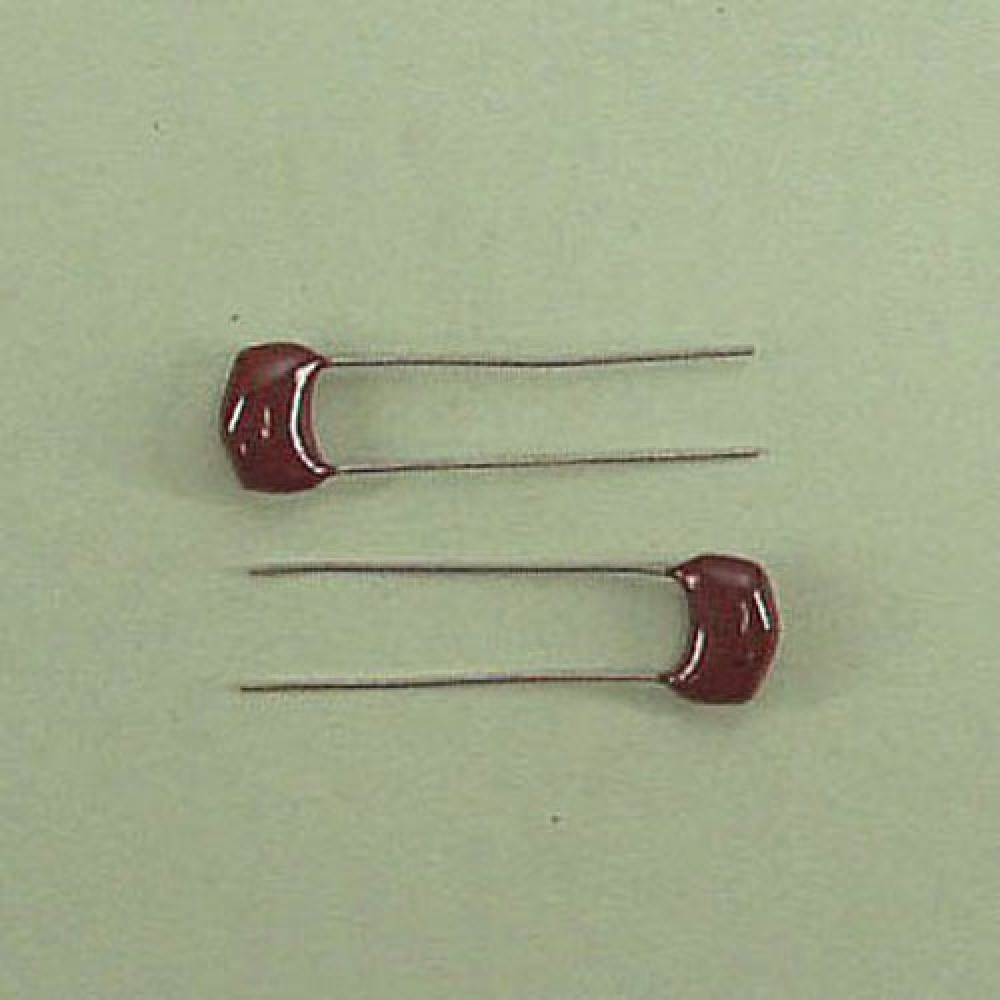 CONDENSATEUR MICA  ARGENTE 220PF 300VCC