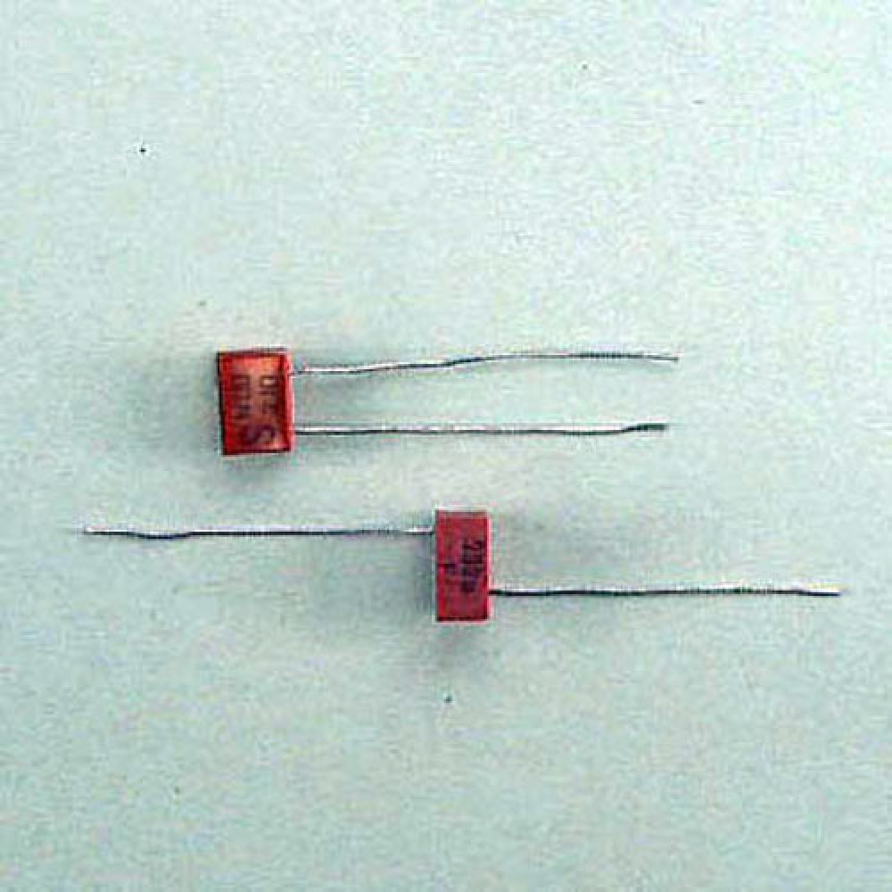 CONDENSATEUR MICA  ARGENTE 232PF 63VCC