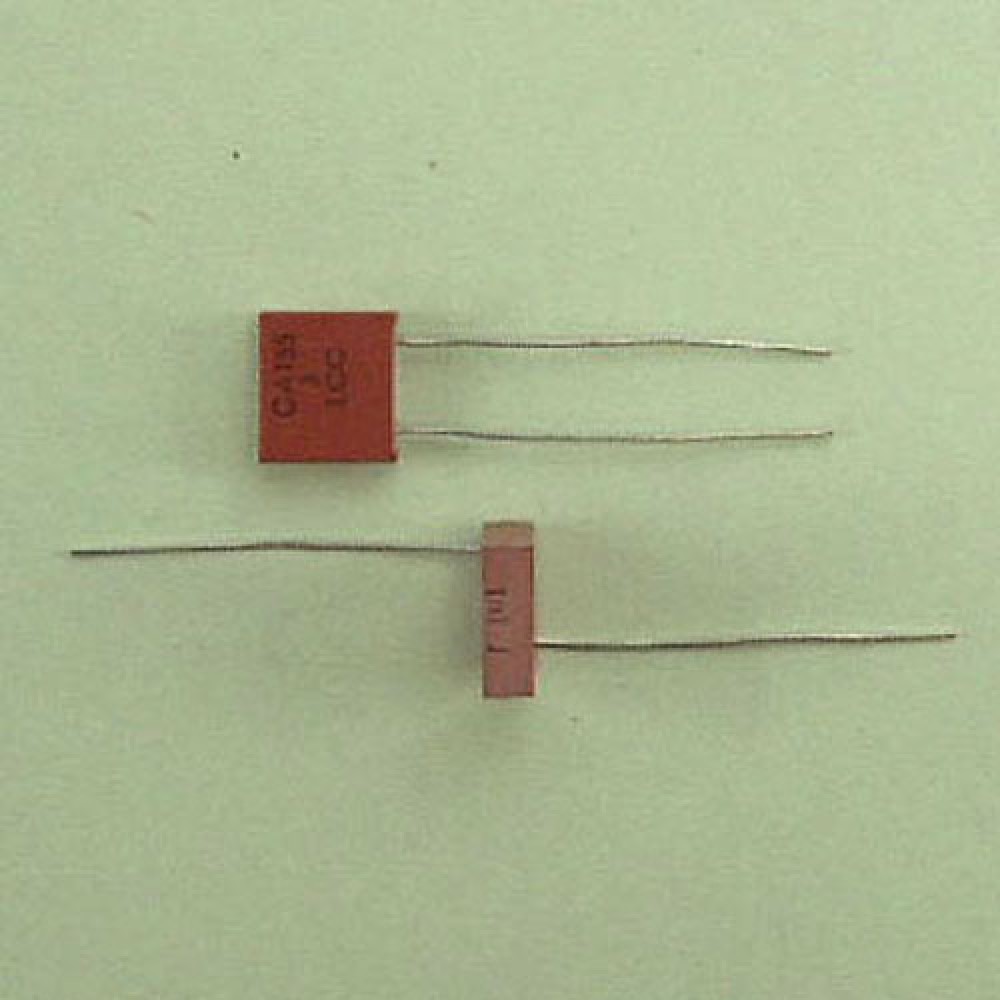 CONDENSATEUR MICA  ARGENTE 1,1NF 400VCC