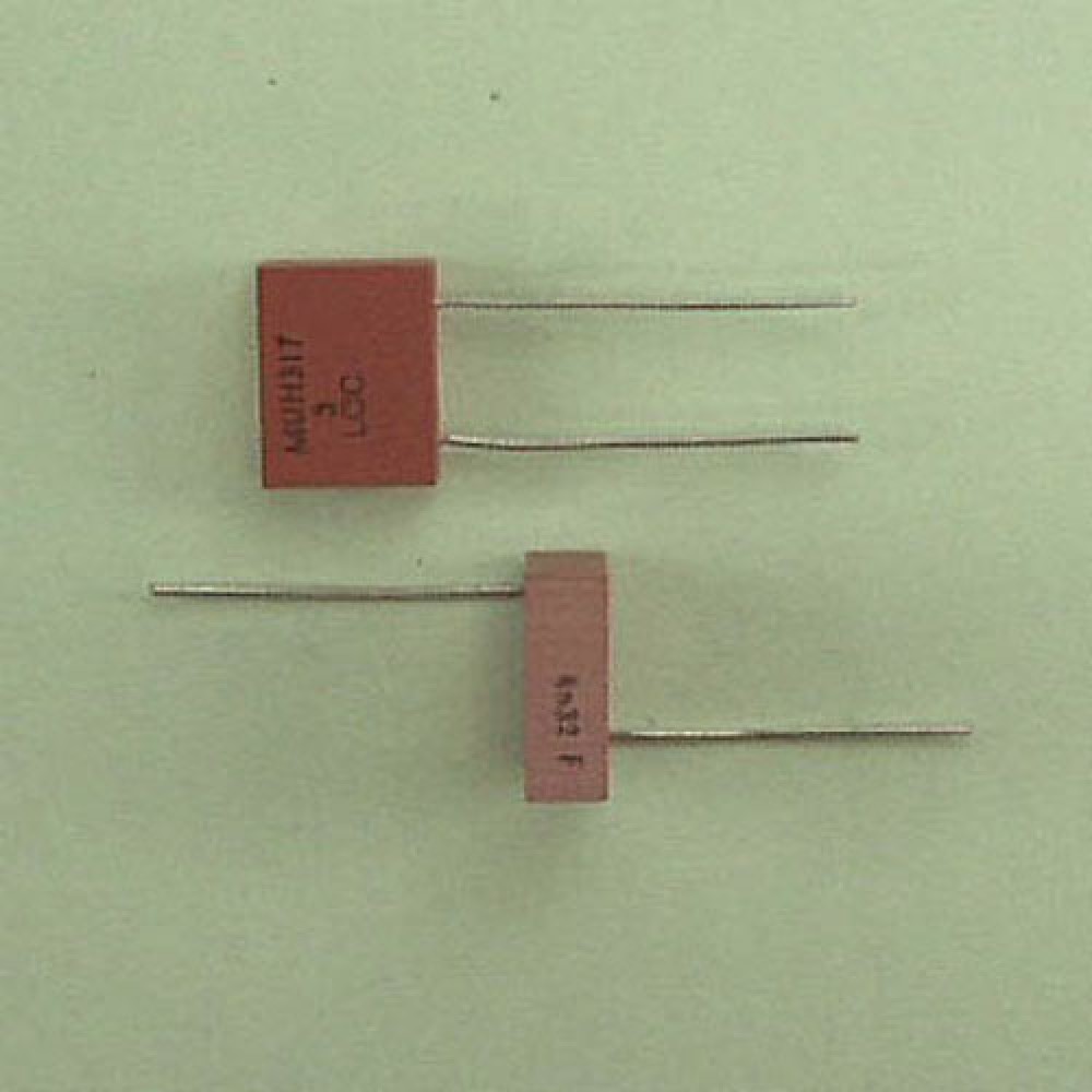 CONDENSATEUR MICA  ARGENTE 4,32NF 500VCC