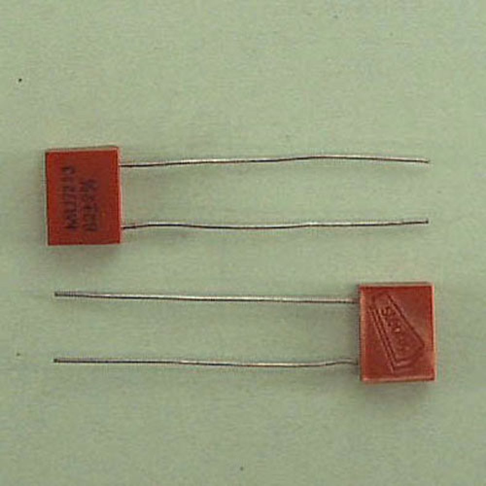 CONDENSATEUR MICA  ARGENTE 82PF 300VCC
