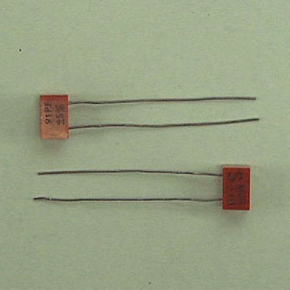 CONDENSATEUR MICA  ARGENTE 91PF 63VCC