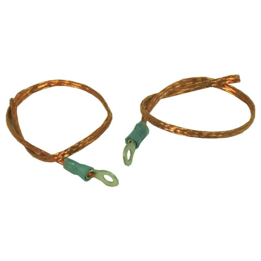 TRESSE CUIVRE 3,5X1MM - 21CM - 4 PIÈCES