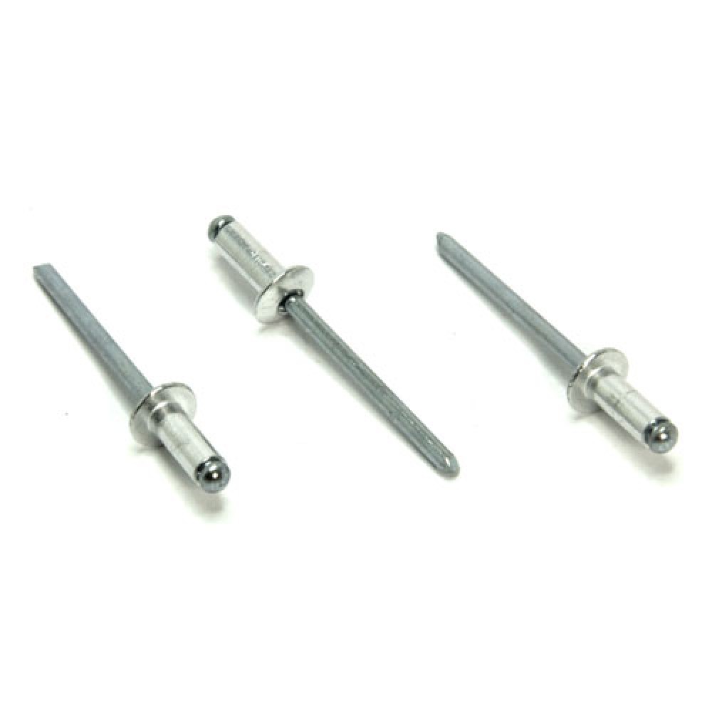 RIVET POP 4X10MM TETE PLATE  BOITE 500 P