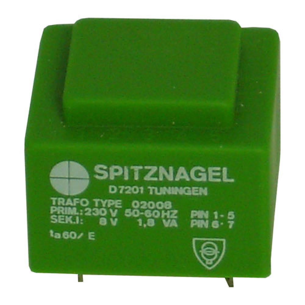 TRANSFO MOULE CI  - 0 / 8 VAC - 1,8 VA
