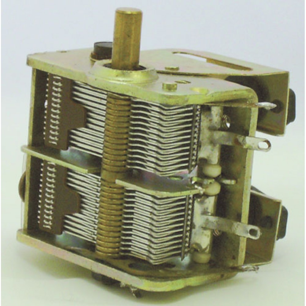 CONDENSATEUR VARIABLE AIR 2X490PF