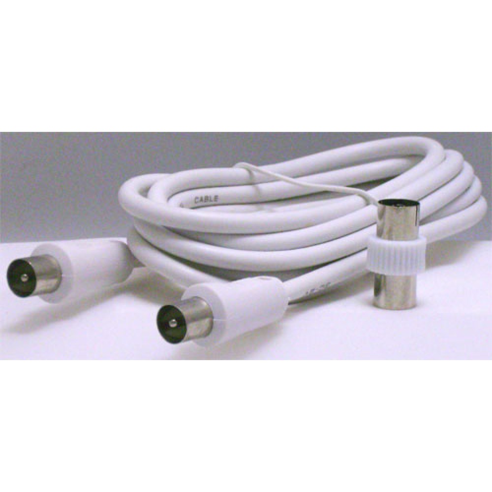 CORDON COAX. 9,52MM M/M+ADAP.9,52MM F/F