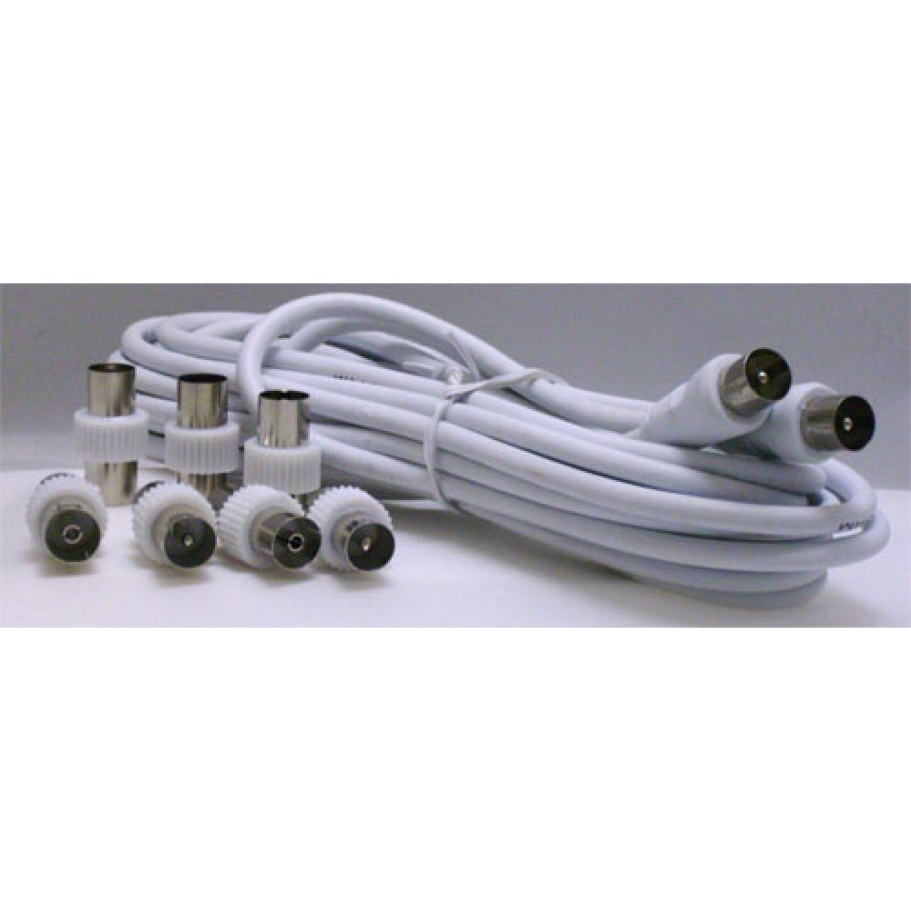 CORDON COAX. 9,52MM M/M+7 ADAPT. DIVERS
