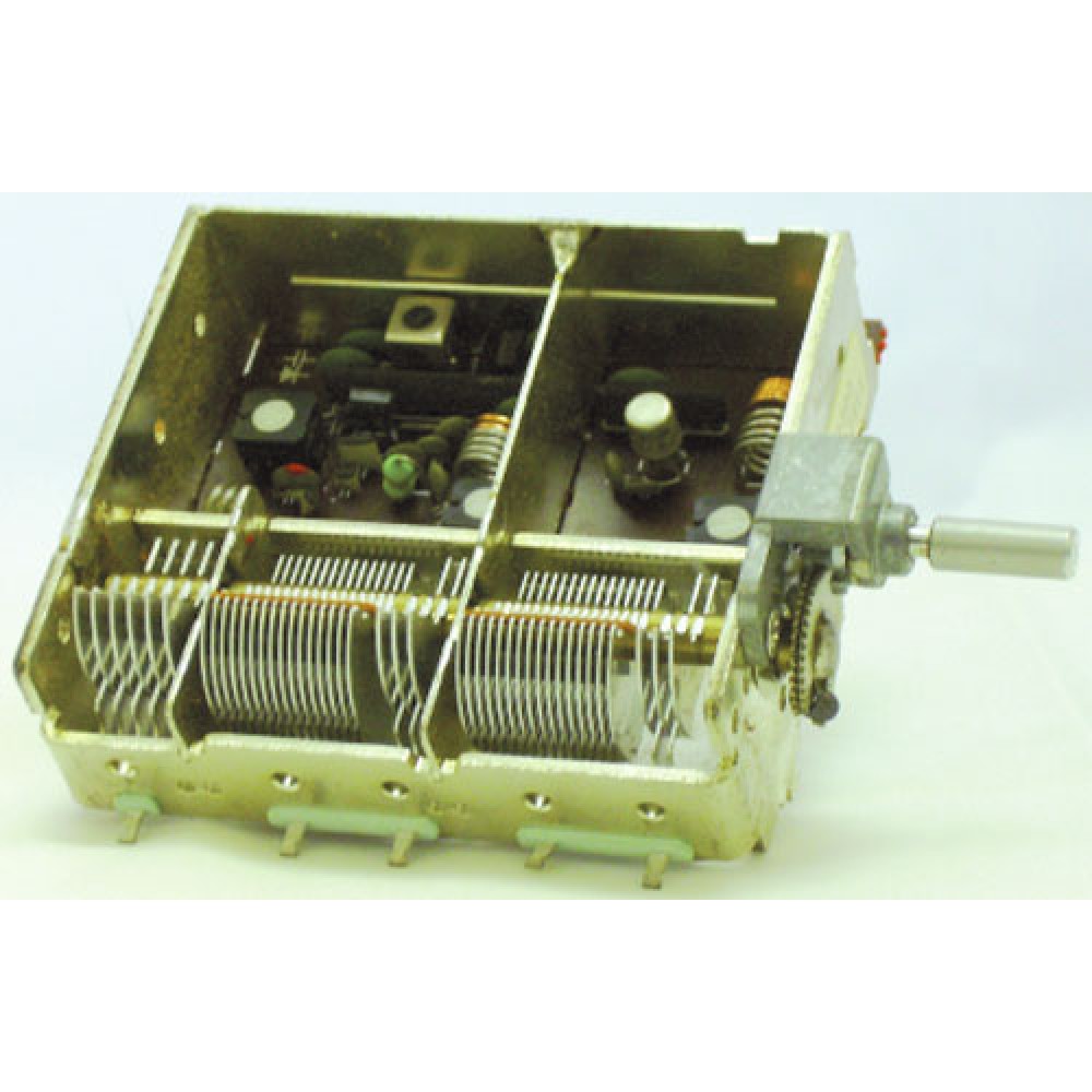 CONDENSATEUR VAR. AIR 4X25+2X330PF + HF