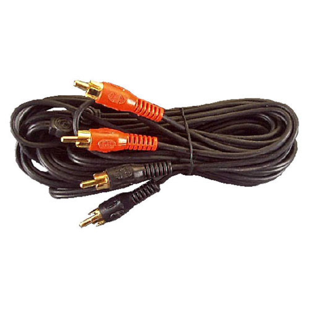 CORDON AUDIO STEREO  2 X RCA M/M   5 M