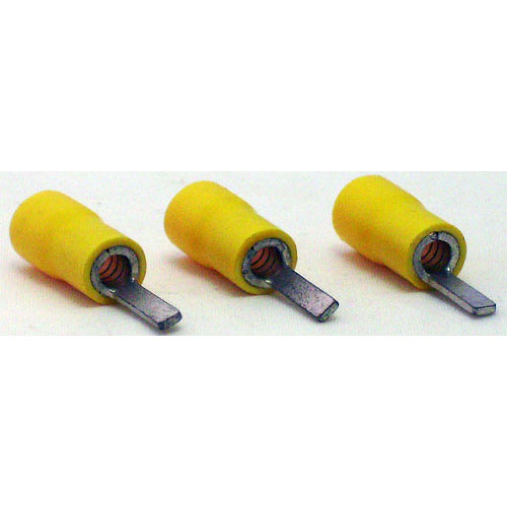EMBOUT DE CABLAGE PLAT 6MM2 -- 10 P