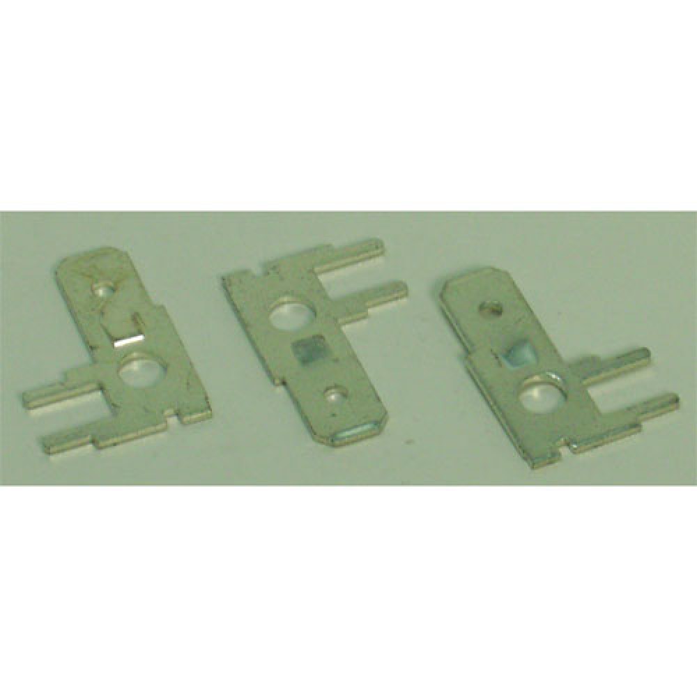 COSSE FASTON MALE 6,3MM CI COUDE 100P
