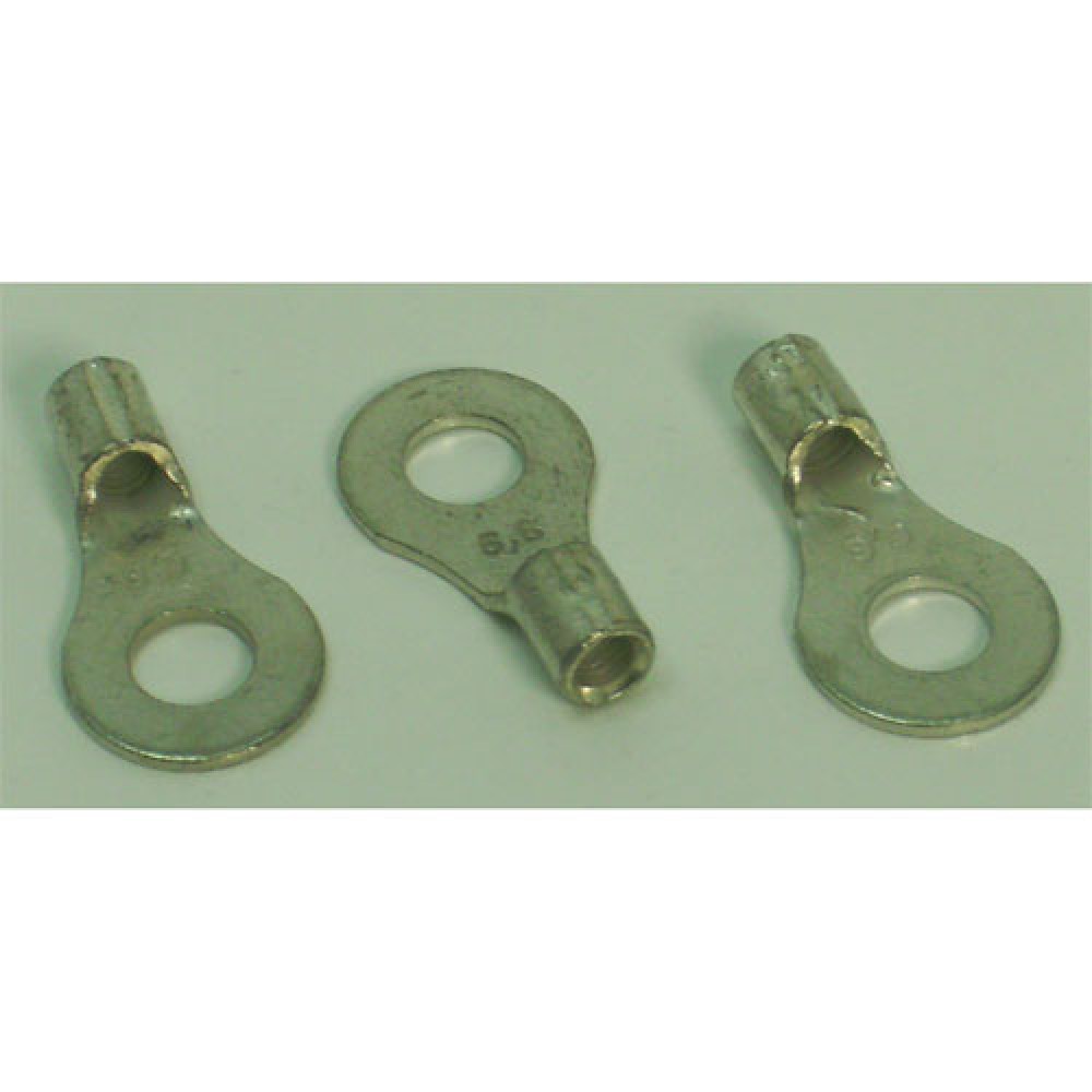 COSSE PLAGE RONDE A SOUDER 6MM LOT 100 P