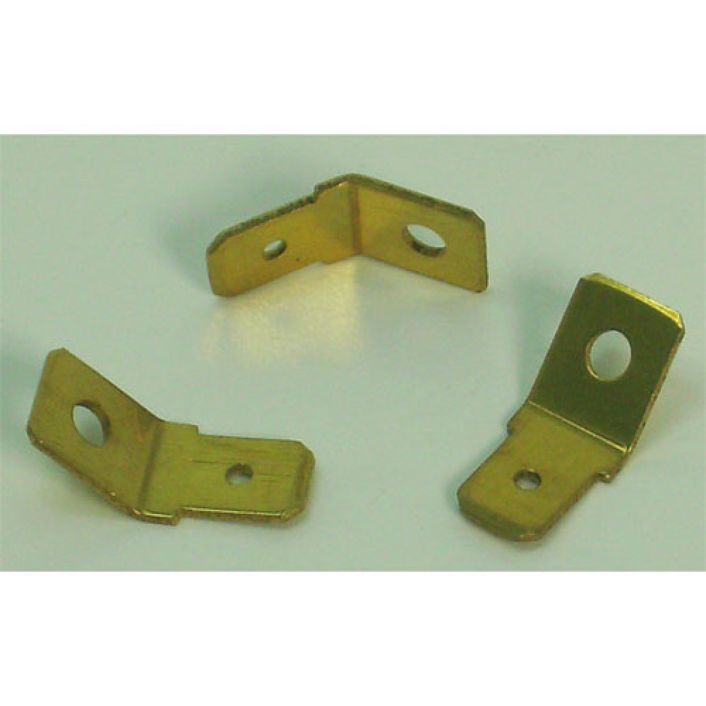 COSSE FASTON MALE 6,3MM FIX. VIS 3MM 15P