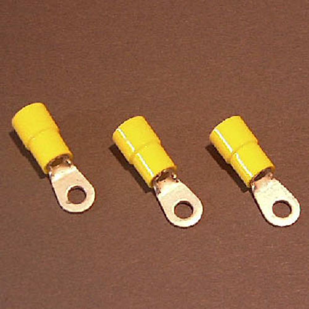 COSSE PLAGE RONDE 4MM  4/6MM²  50 PIÈCES