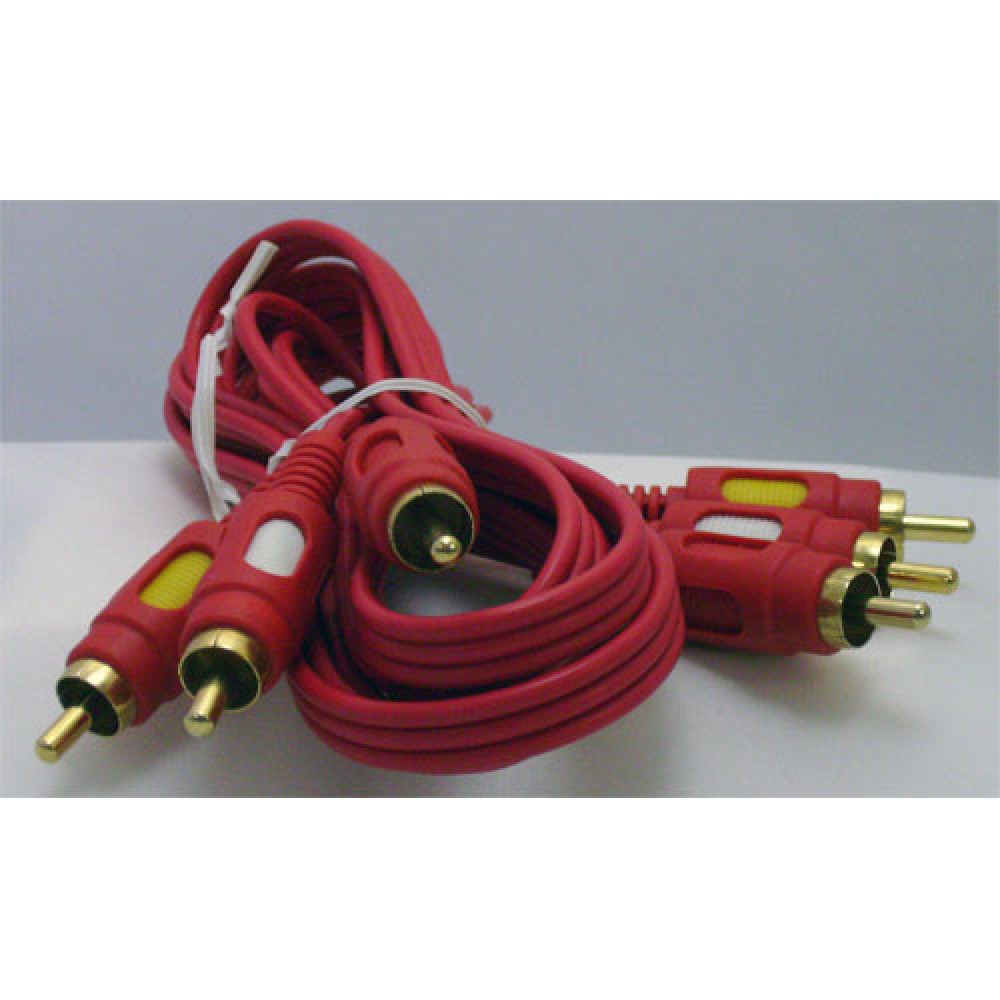 CORDON VIDEO 3 RCA M/M 2AUD/1VIDEO 1,50M