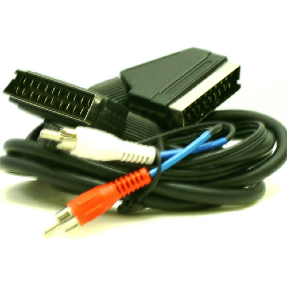 CORDON PERITEL M/M+2 RCA M-AUDIO 1,20 M