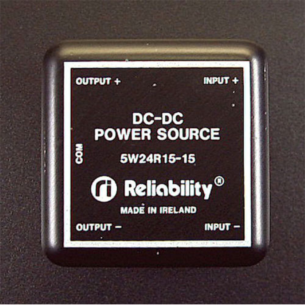 CONVERTISSEUR  24VDC >>> +/- 15VDC/150MA