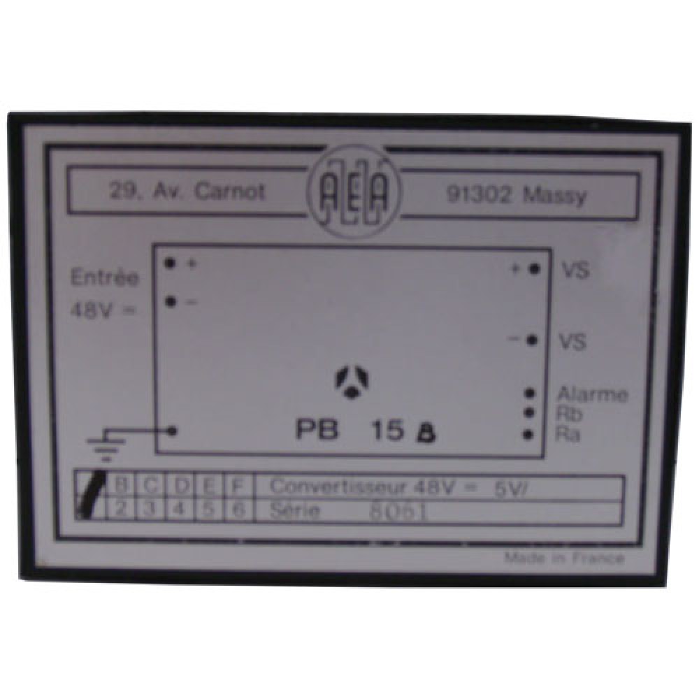 ALIMENTATION ENCAPSULEE 48VDC >> 5VDC