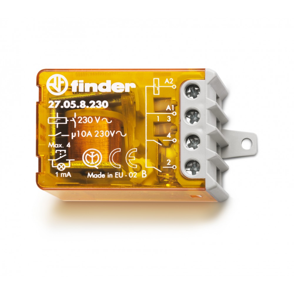 RELAIS CI 1NO 6A 24DC LAV AGSNO2