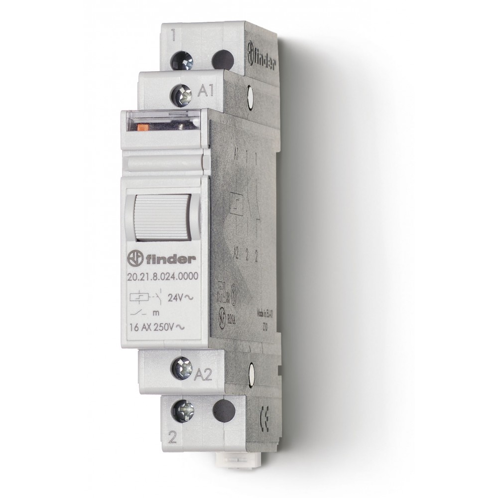 TELERUP MOD 24VAC 2NO 16A AGSNO2