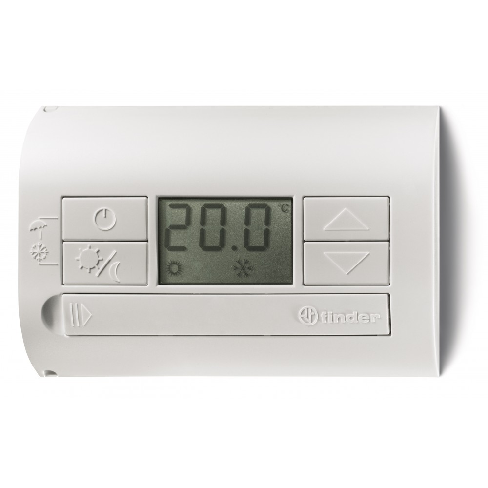 THERM AMB ENCASTRE BLANC 1 INV 5A +5 A 37°C