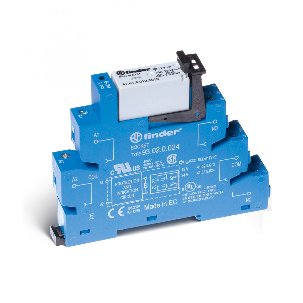 INTERFACE STATIQ E: 24VAC/DC S: 240VAC 3A RES