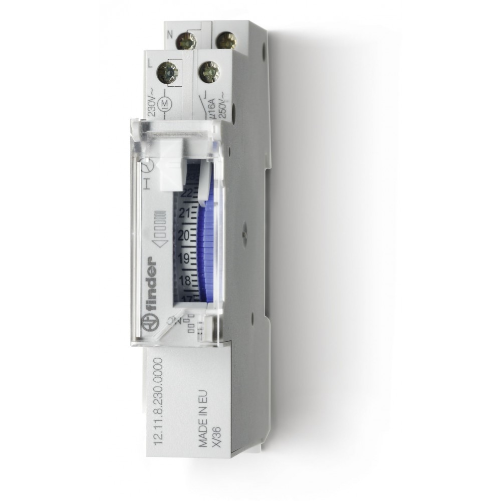 INTER HOR 24H MEC 1NO 16A 230V SANS RES