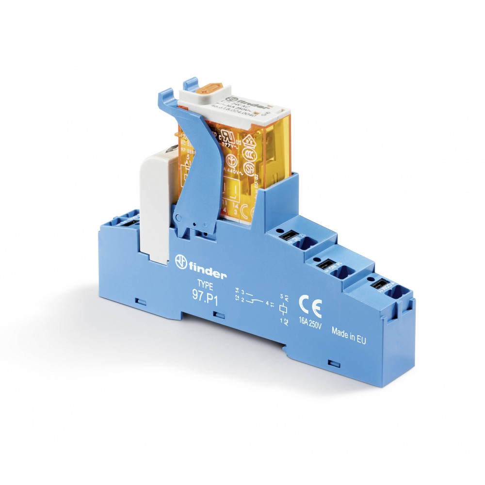 RELAIS CI CONT GUIDE 1NO+1NC 8A 60DC