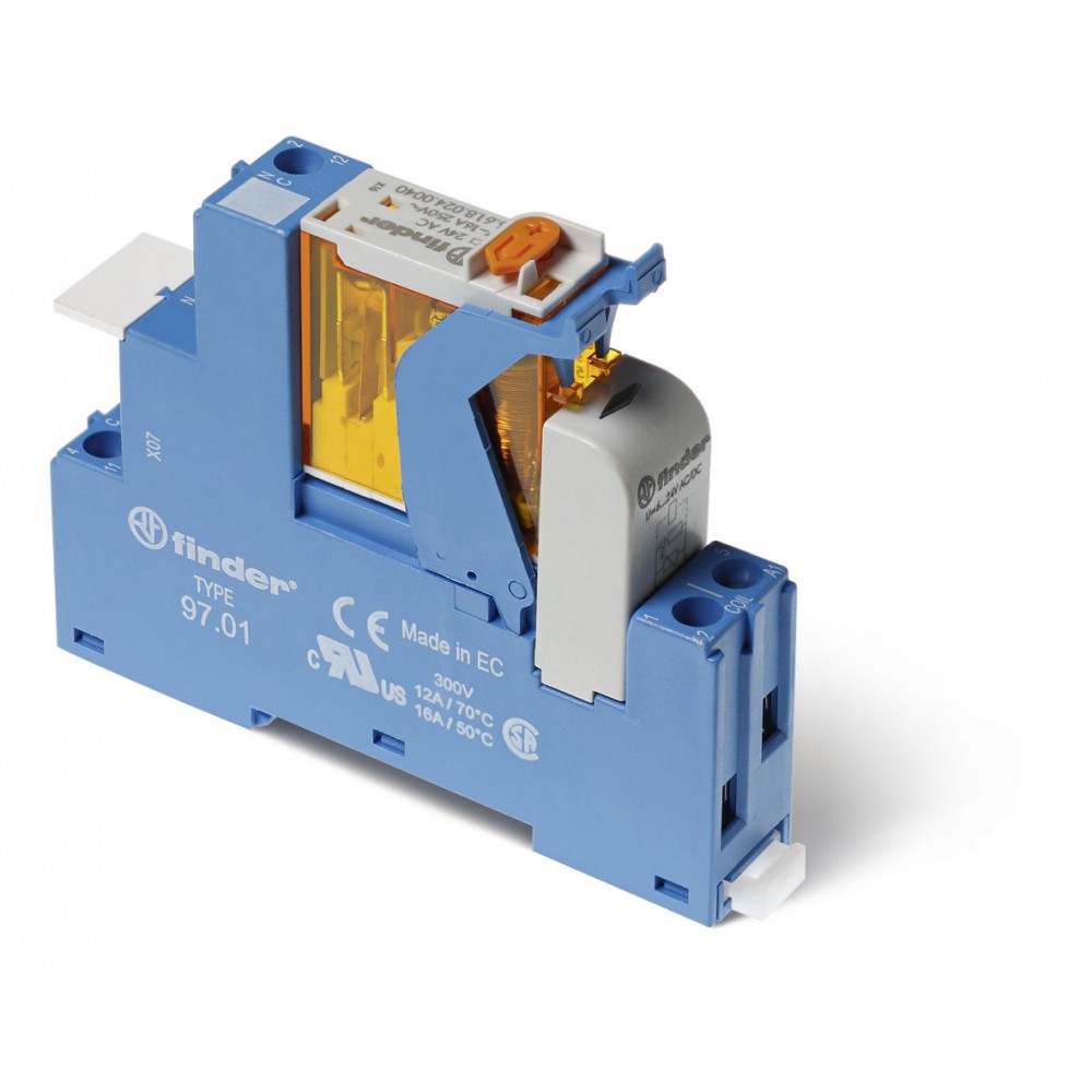 INTERFACE MOD 1RT 10A 24AC PLAS RESS