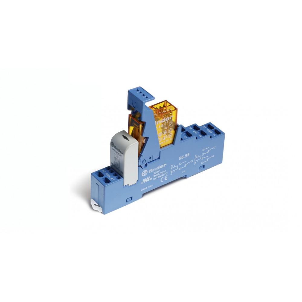 INTERFACE MOD 2RT 8A 110VAC ETRI METAL BORN PUSH IN