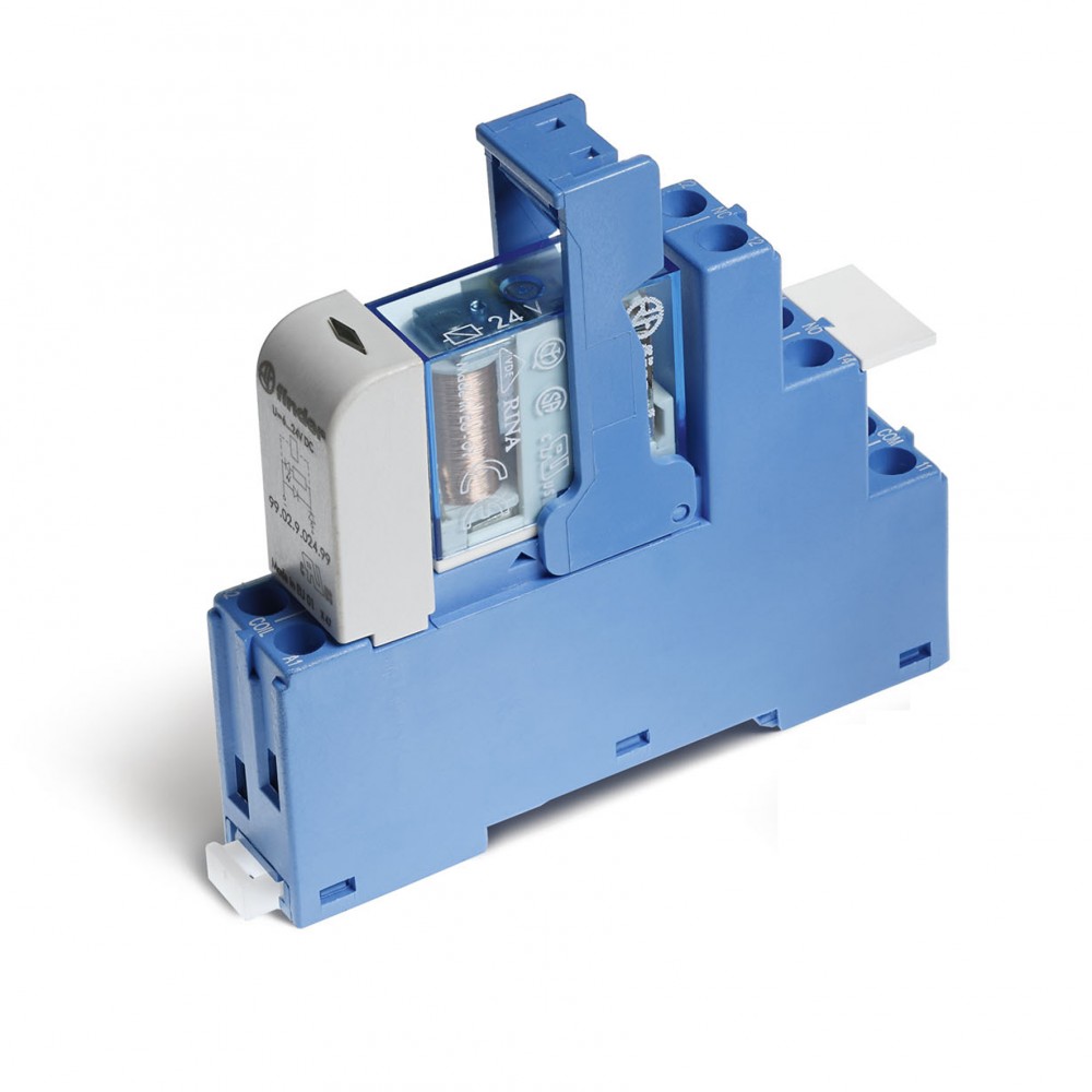 INTERFACE MOD 2RT 8A 24VDC SENSIBL ETRI PLAST BORN PUSH IN