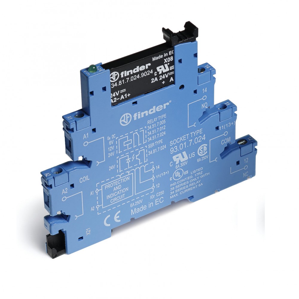 INTERFACE MOD RELAIS STATIQ MasterBASIC 1NO E=110...125VAC/DC S=24VDC 2A