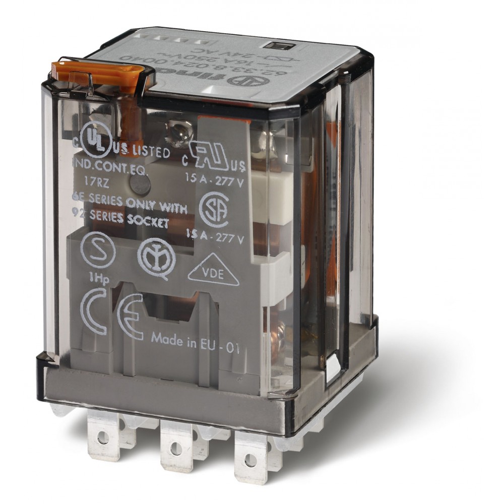 RELAIS 3RT 16A 125DC BT+IM
