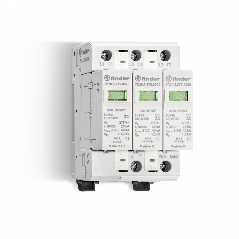RELAIS MOD CONTACTS GUIDES 1NO+1NC 6A ALIM:230240VAC