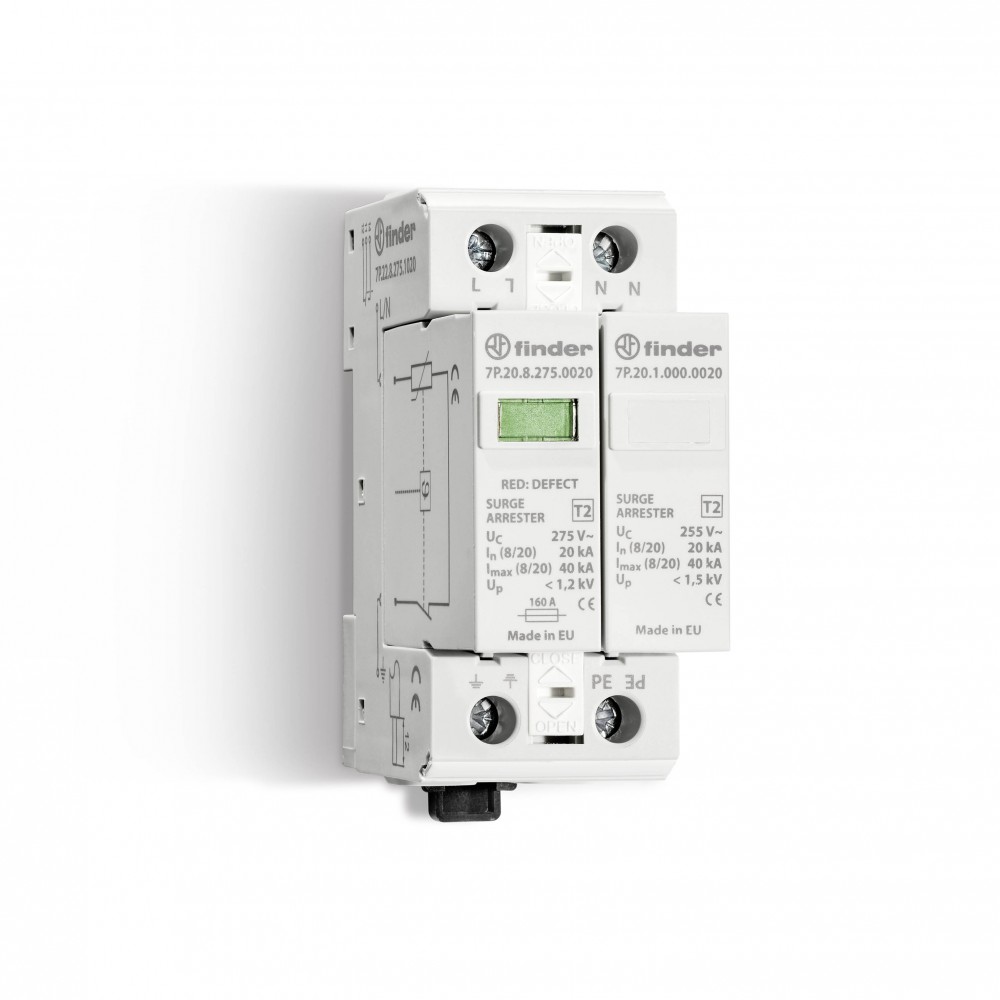 RELAIS MOD CONTACTS GUIDES 1NO+1NC 6A ALIM:110125VAC