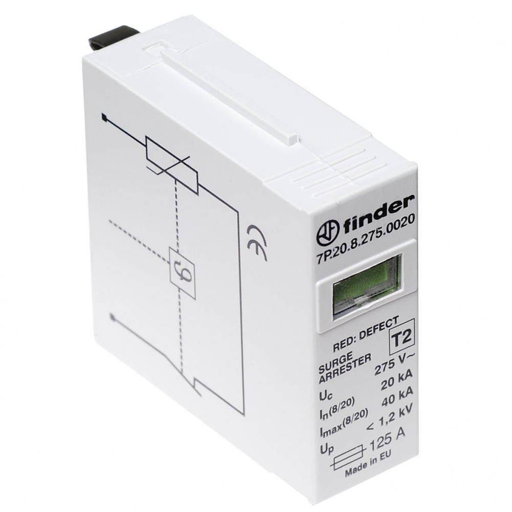PARAF T2 2 VARIST + ECLAT PHOTOVOLT 1000VDC AVEC TELESIGNALISATION