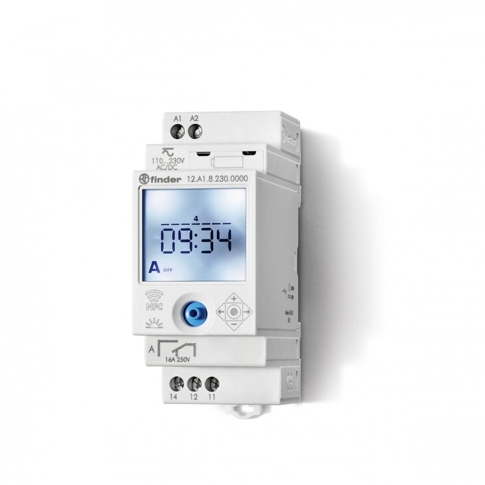 INTER HOR ASTRO 7JR DIGIT 2 INV 230AC PROGRAM NFC AVEC RES DE MARCHE