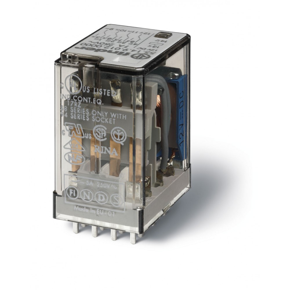 RELAIS CI 4RT 7A 125DC AGNI