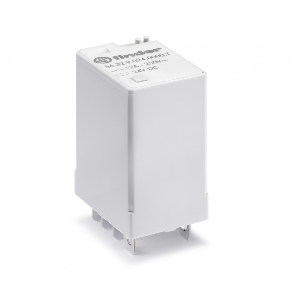 RELAIS 2RT 12A 220DC BT+IM