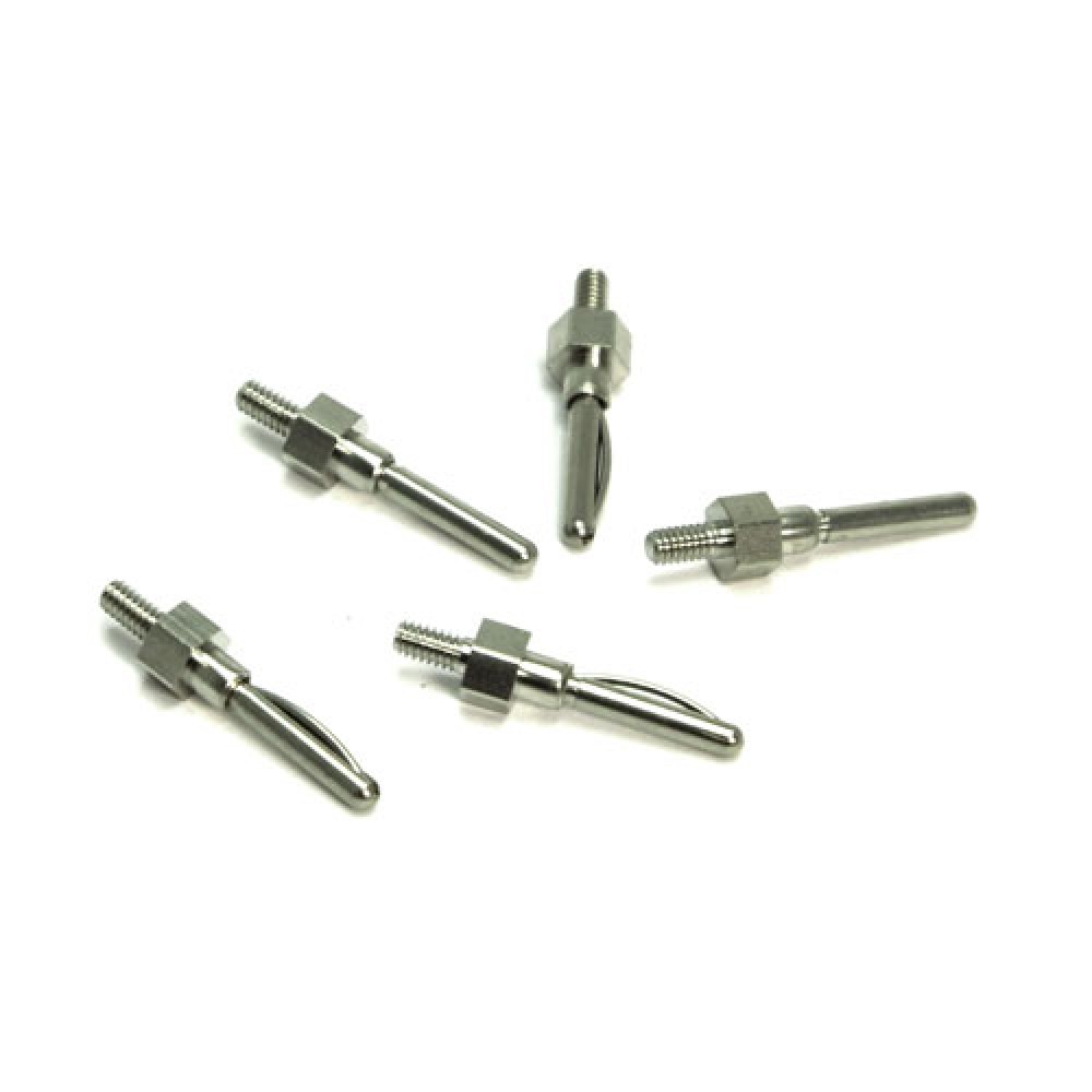 FICHE BANANE 2MM A VISSER RADIAL LOT 10P