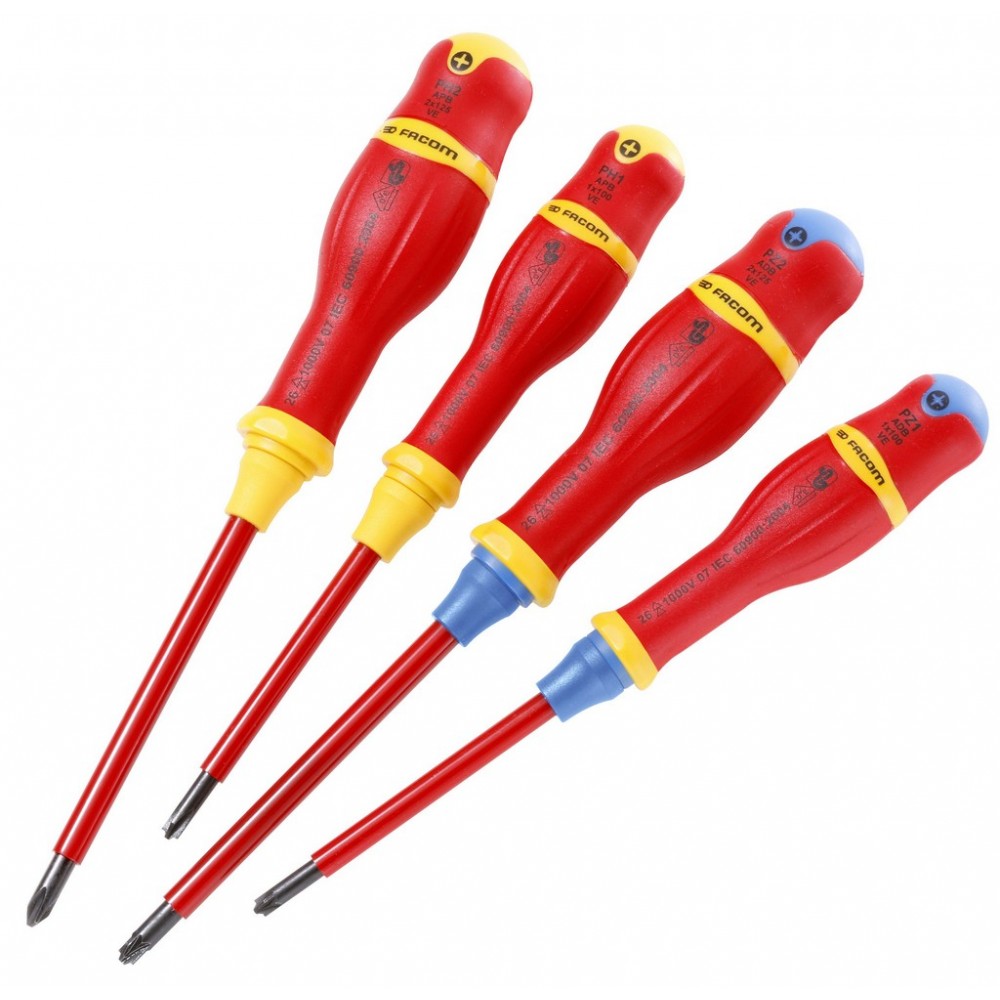 JEU DE 4 TOURNEVIS BORNEO