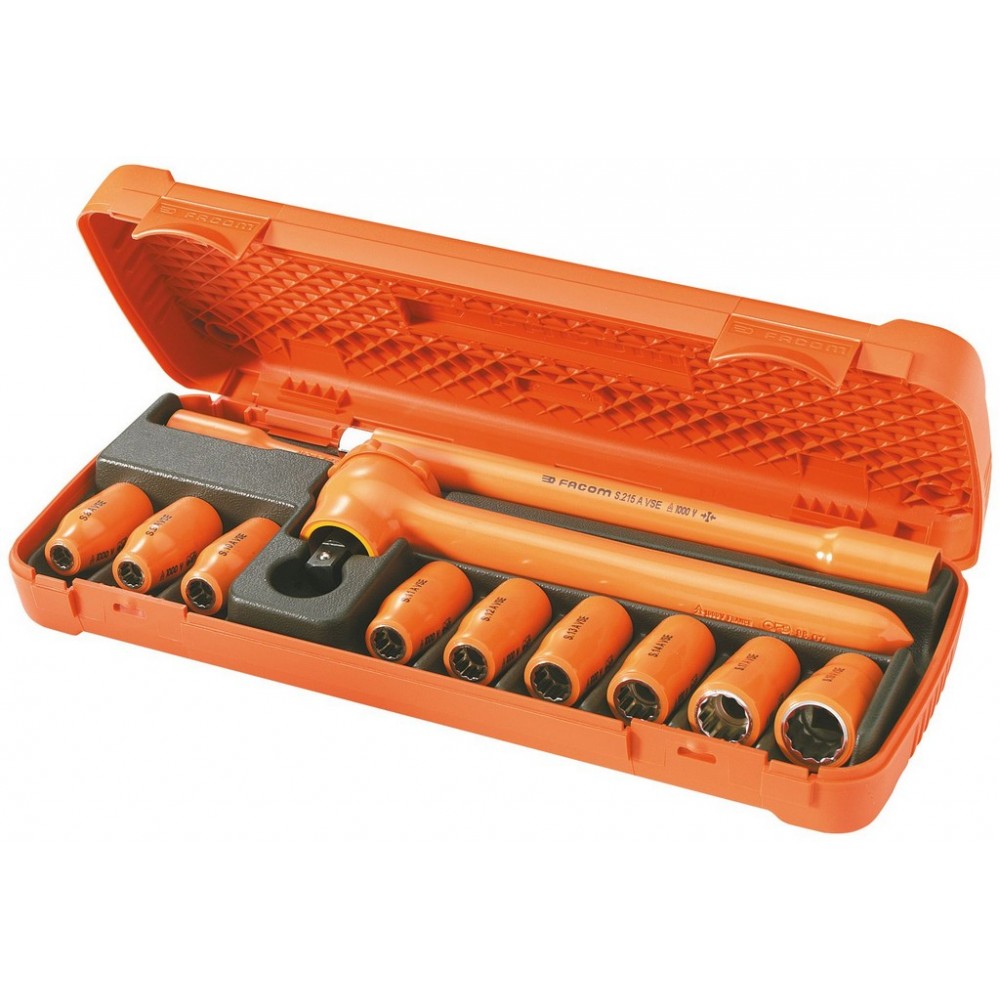 COFFRET 12 OUTILS 1/2' ISOL.