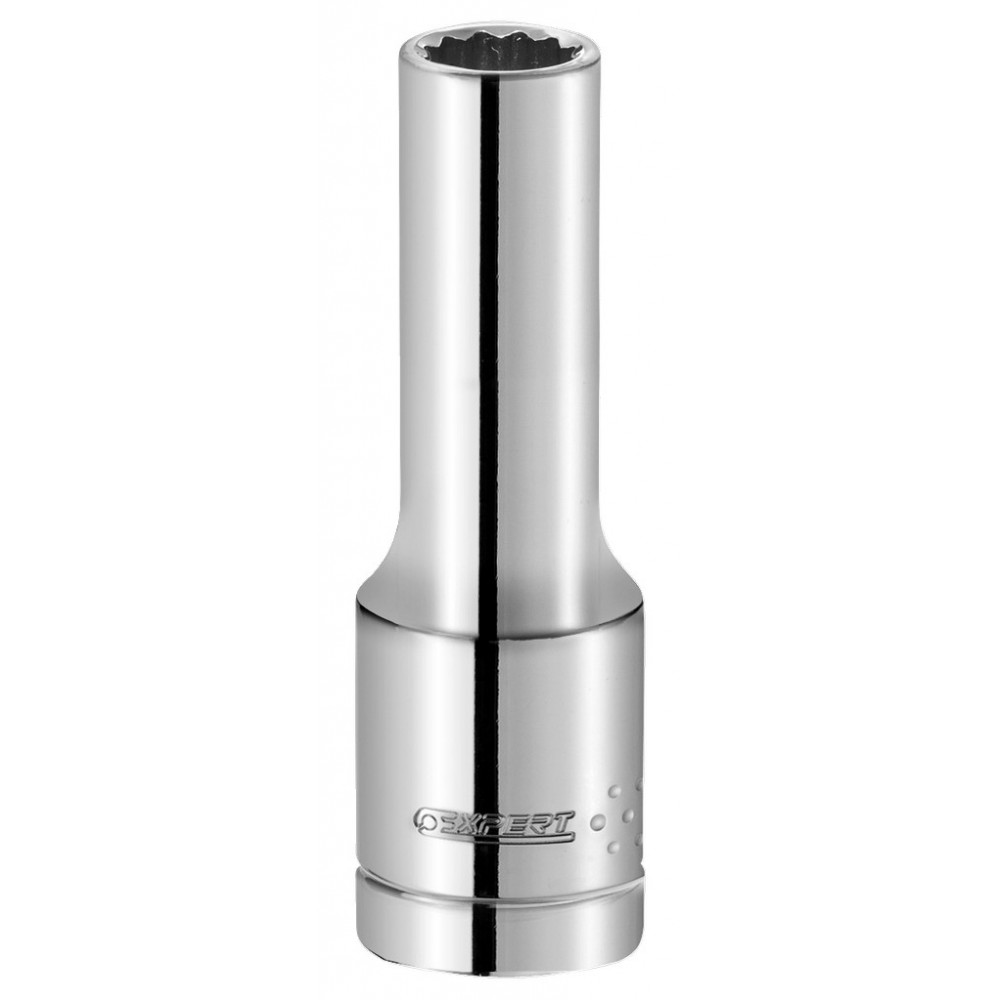 DOUILLE 1/4 LONGUE 12 PANS - 6MM.