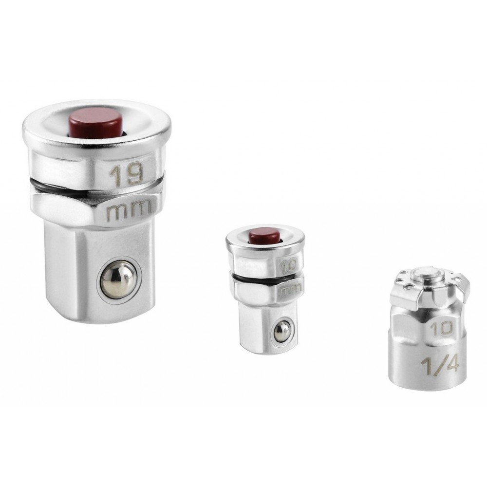LOT 3 ADAPTATEURS 10 MM 19 MM