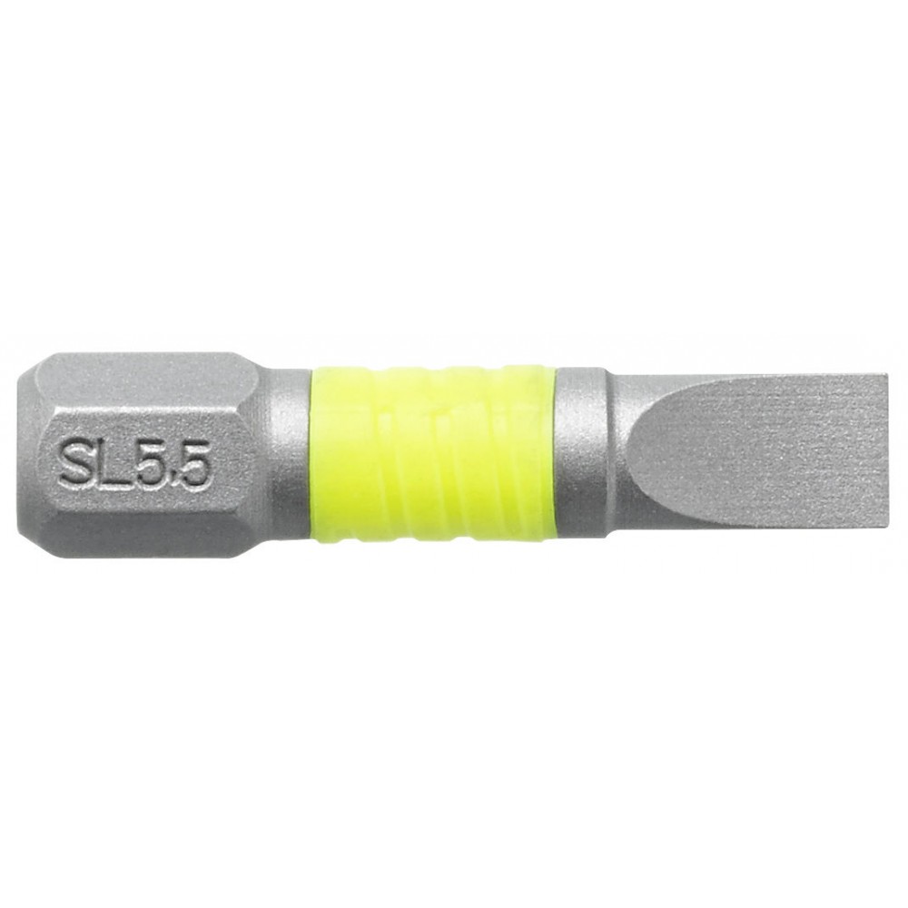 EMBOUT VIS A FENTE 5.5MM FLUO